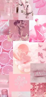 Textile Petal Pink Live Wallpaper