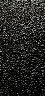 Textured black leather pattern wallpaper.