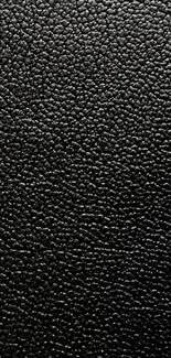 High-quality black leather texture wallpaper for mobile.