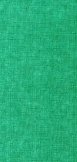 Vibrant textured green wallpaper pattern.