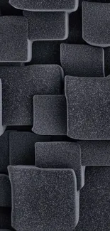 Textured gray stone pattern wallpaper for mobile.