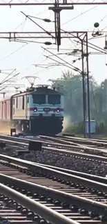 Train Sky Rolling Stock Live Wallpaper