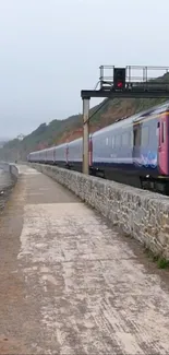 Train Sky Vehicle Live Wallpaper