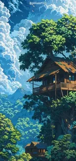 Tree House Animation Live Wallpaper