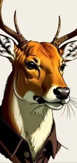 Vertebrate Cartoon Deer Live Wallpaper