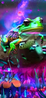 Vertebrate Light Purple Live Wallpaper