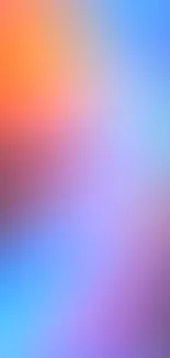 Vibrant abstract color blur wallpaper.