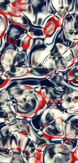 Colorful abstract wallpaper with dynamic patterns.