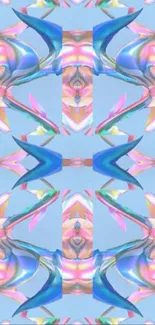 Colorful abstract kaleidoscope wallpaper