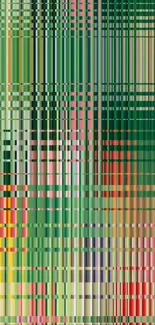 Colorful abstract wallpaper with vibrant lines.