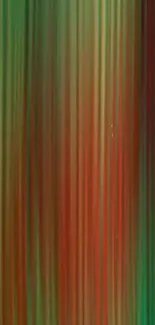 Abstract mobile wallpaper with green and red streaks.