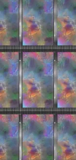 Vibrant abstract wallpaper with colorful hues