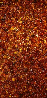 Vibrant amber texture mobile wallpaper with warm hues and intricate details.