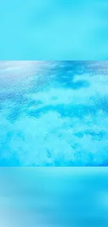 Vibrant blue ocean view with serene water textures.