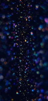 Vibrant dark bokeh wallpaper for phones.