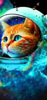 Vibrant digital art mobile wallpaper collection with cats and cars.