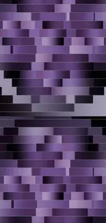 Purple geometric pattern mobile wallpaper with a modern abstract design.