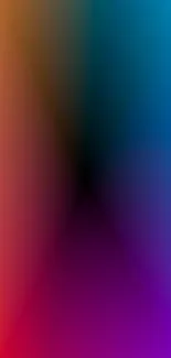 Vibrant gradient wallpaper with smooth color transitions and abstract design.