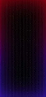 Vibrant gradient wallpaper with red, purple, and blue colors for mobile phones.