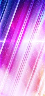 Vibrant gradient stripes mobile wallpaper with abstract design.