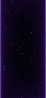 Neon purple mobile wallpaper with stars in a dark cosmic theme.