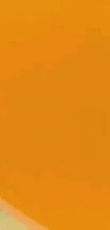 Bright orange wallpaper for mobile screen.