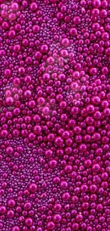 Vibrant pink bubble texture wallpaper.