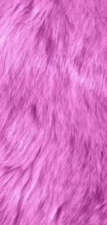 Vibrant pink fur texture wallpaper for mobile.