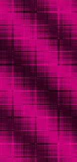 Pink plaid pattern mobile wallpaper.