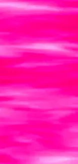 A vibrant pink waves abstract wallpaper for mobile screens.