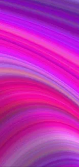 Vibrant pink and purple wavy patterns wallpaper.