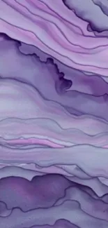 Purple abstract wallpaper with fluid shapes and artistic design.