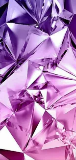 Purple gemstone abstract wallpaper design.