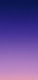 Purple gradient wallpaper with a smooth transition from blue to pink.