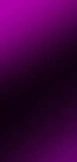 Vibrant purple gradient mobile phone wallpaper with rich hues.