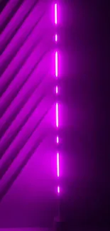 Purple and black diagonal light wallpaper design.