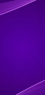 Vibrant purple mobile wallpaper with sleek lines.