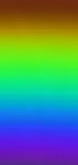 Vibrant rainbow gradient wallpaper for mobile phones.