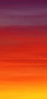 Vibrant sunset gradient mobile wallpaper with rich colors.