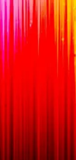 Vibrant vertical gradient wallpaper with red hues.