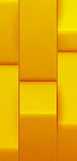 Vibrant yellow abstract geometric wallpaper for mobile devices.