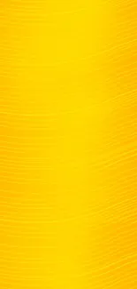 Bright yellow wallpaper with smooth gradient waves and minimalist design.