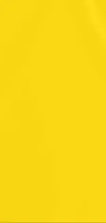 Solid vibrant yellow color wallpaper for mobile phones.