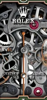 Watch Silver Analog Watch Live Wallpaper