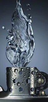 Water Art Drop Live Wallpaper