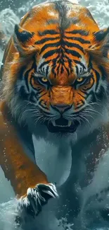 Water Bengal Tiger Siberian Tiger Live Wallpaper