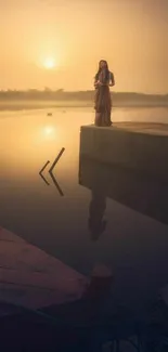 Water Fog Lake Live Wallpaper