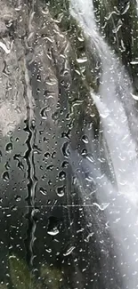 Water Liquid Automotive Tire Live Wallpaper