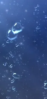 Water Liquid Blue Live Wallpaper