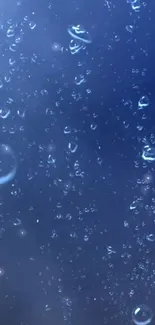 Water Liquid Blue Live Wallpaper